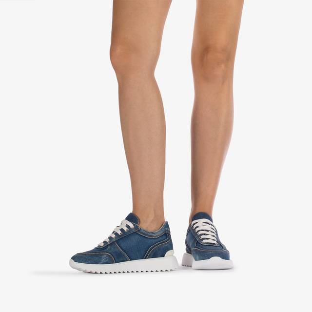 Le Silla Scarpa running denim blu 2025