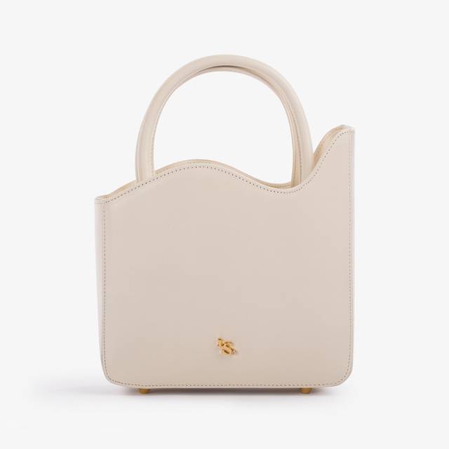 Le Silla Medium bag pelle bianca milk Pezzi Unici