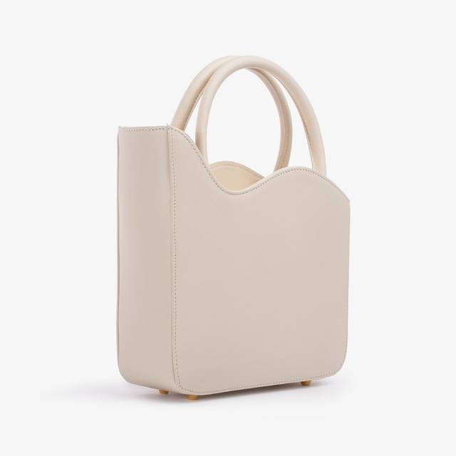 Le Silla Medium bag pelle bianca milk Pezzi Unici