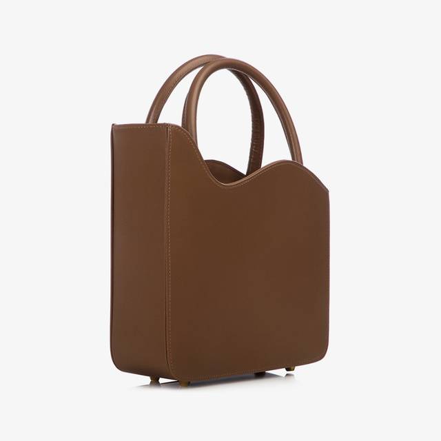 Le Silla Medium bag pelle marrone ginger Presa