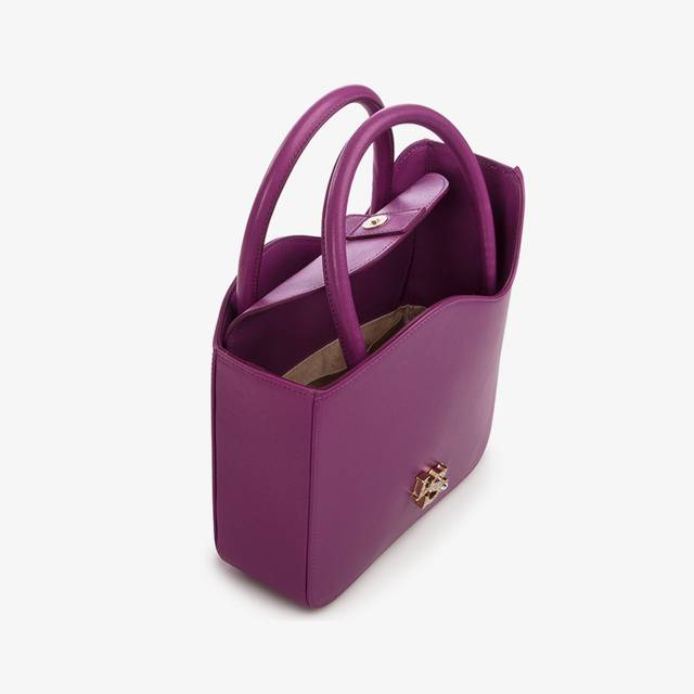 Le Silla Medium bag pelle lavanda darling Outlet