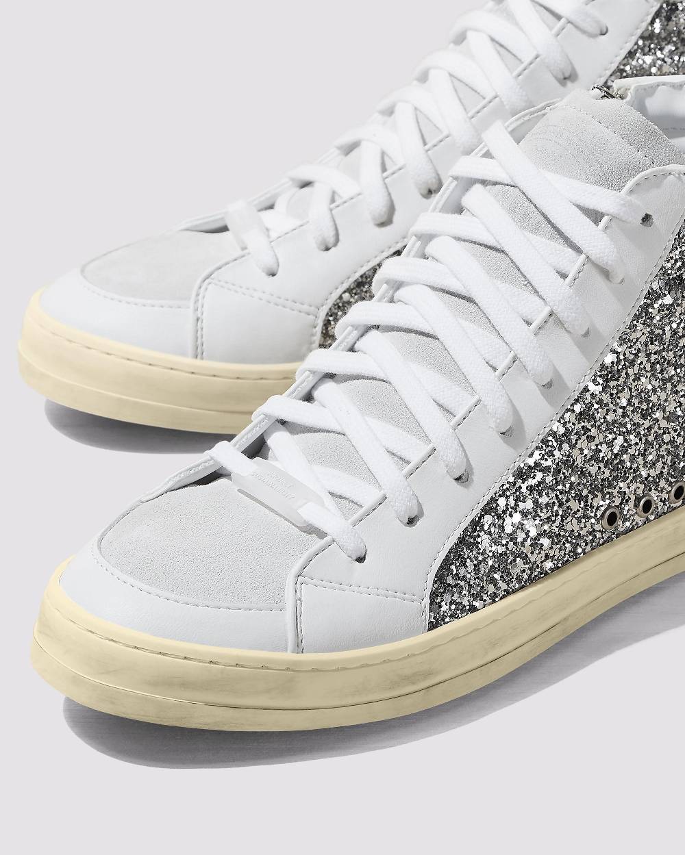 P448 Skate Recycled White/Silver Qualità