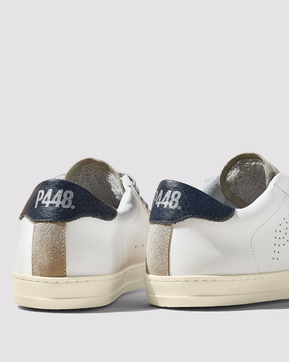 P448 John White/Navy Spedizione Gratuita