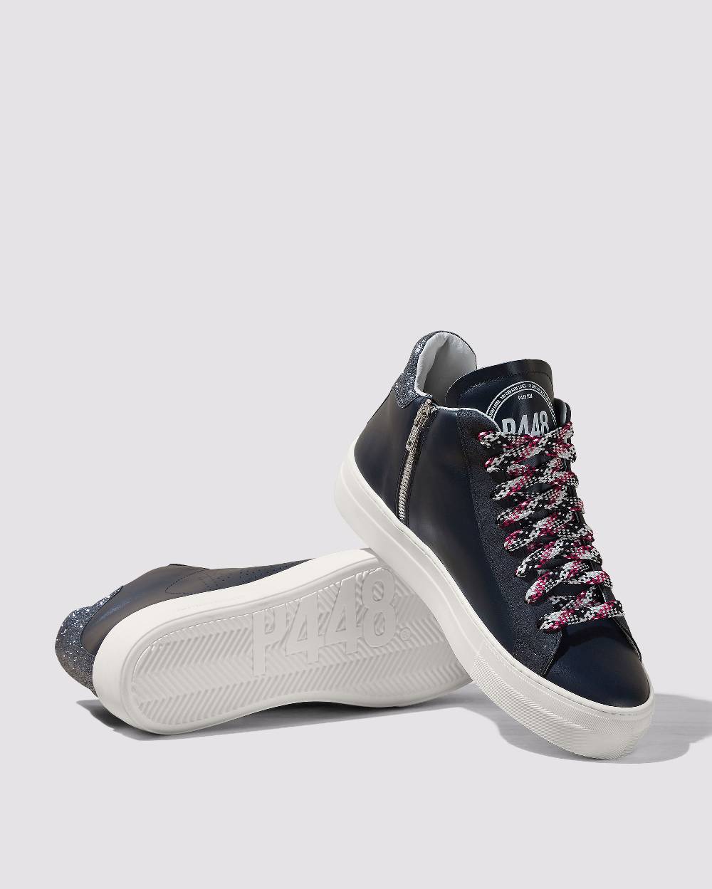 P448 Thea Mid Glitterfine/Navy 2025