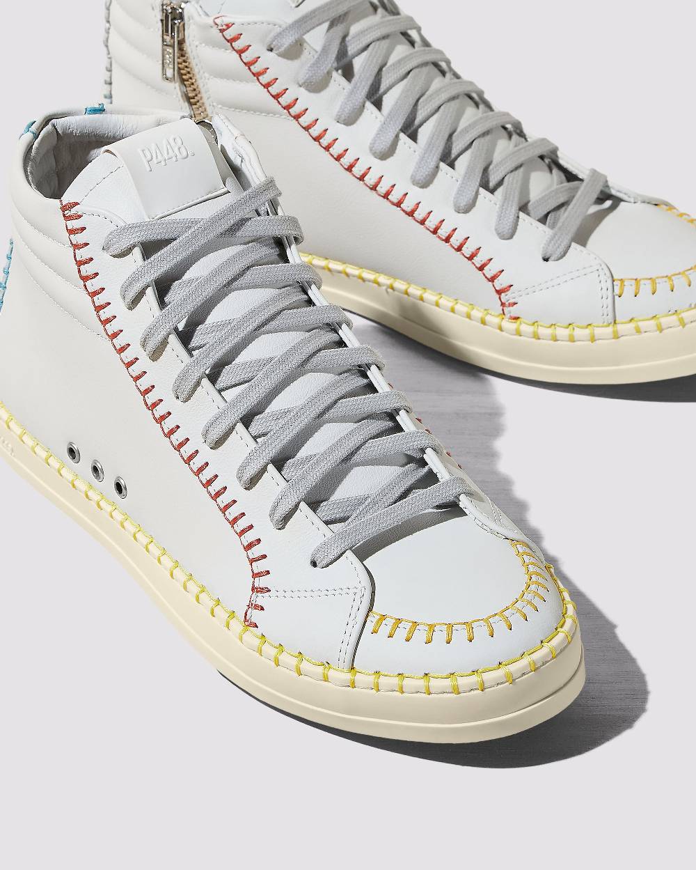 P448 Skate White/Stitch In Linea