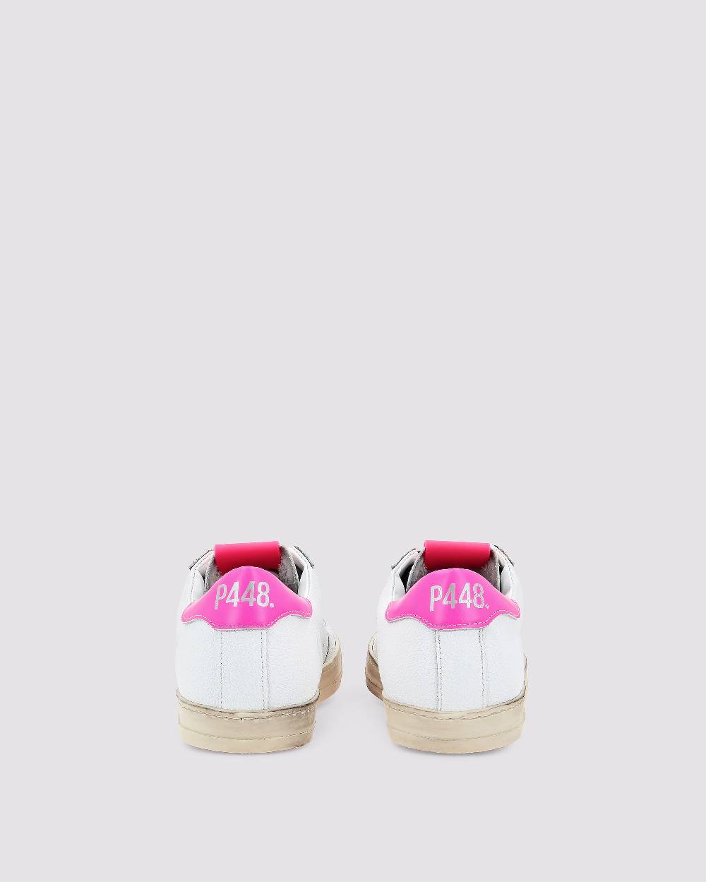 P448 John Recycled White/Fuchsia In Saldo