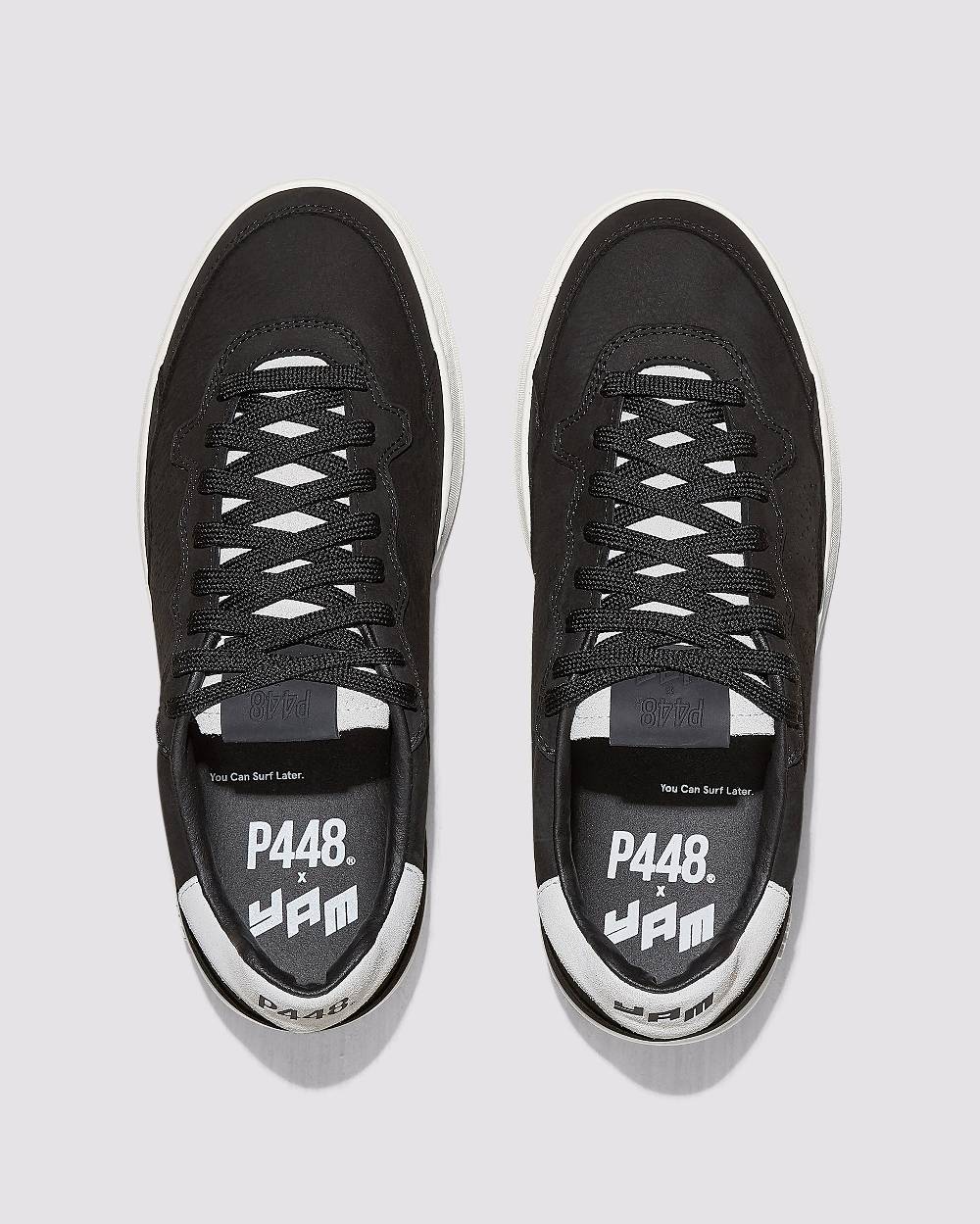 P448 Yam Black/Bianco In Linea