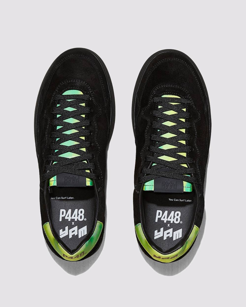 P448 Yam Black/Neon Green Nuovo
