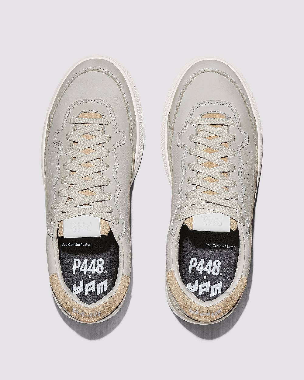 P448 Yam Cream/Tan Qualità