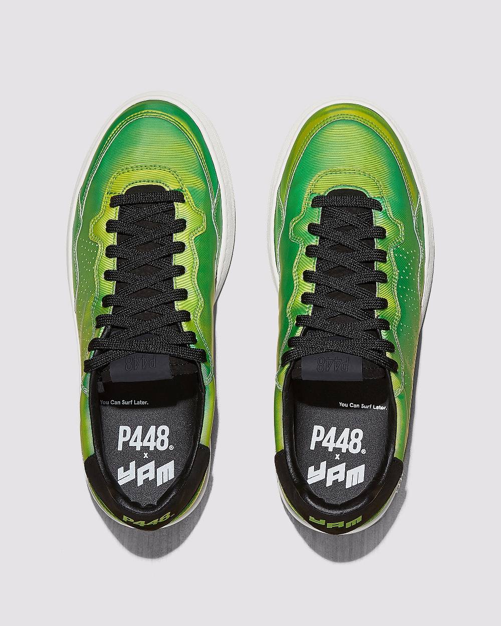 P448 Yam Neon Green/Black Vendita