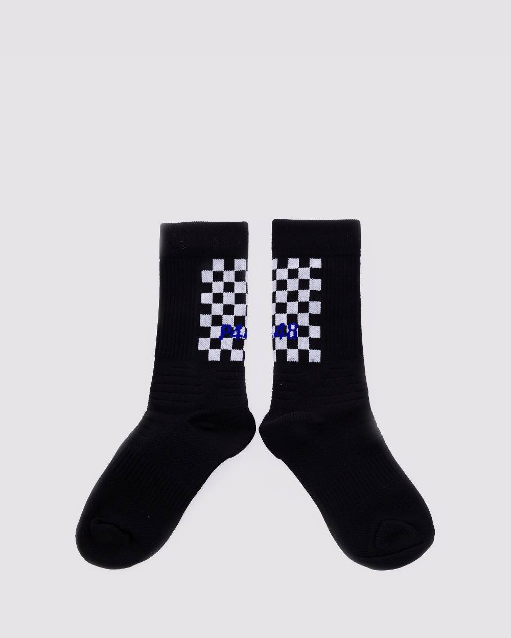 P448 Socks Black/Check Outlet