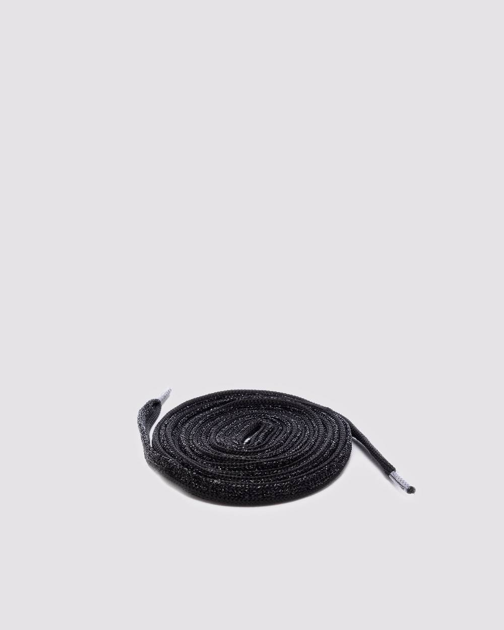 P448 Shoelaces Black Glitter Offerte