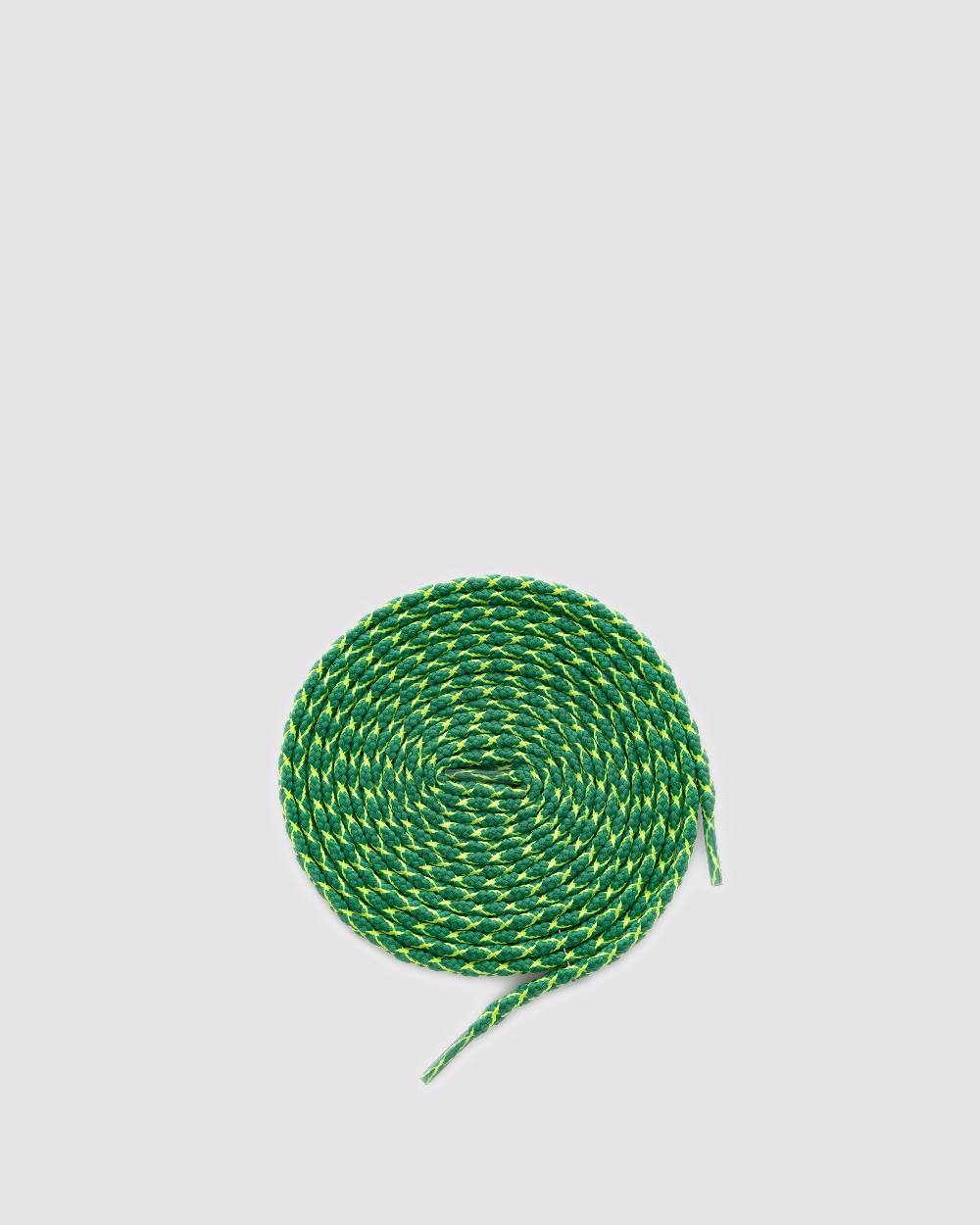 P448 Shoelaces Multi Green Italia
