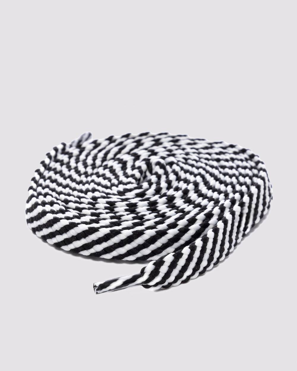 P448 Shoelaces Multi Black/White Ritorno libero