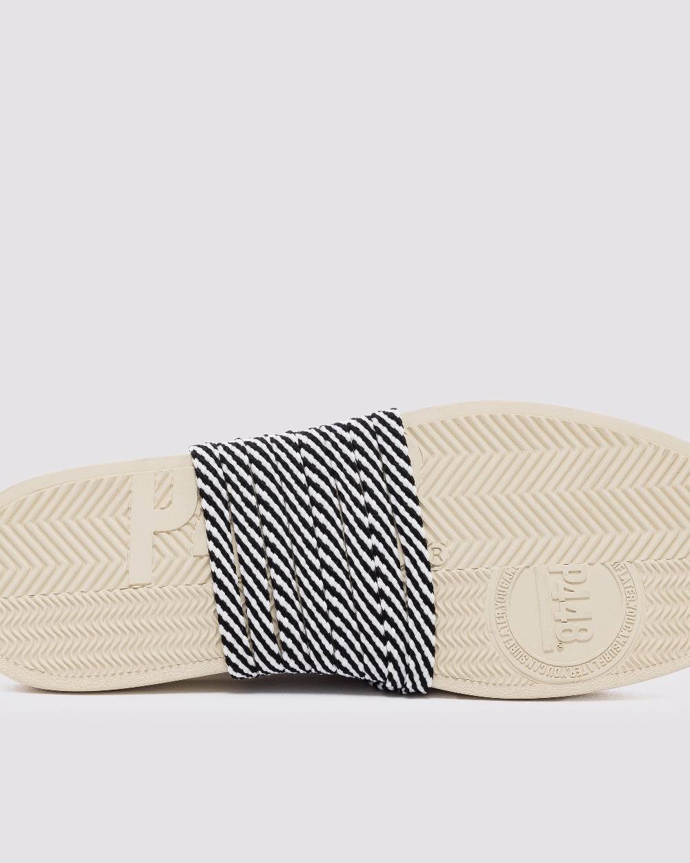 P448 Shoelaces Multi Black/White Ritorno libero