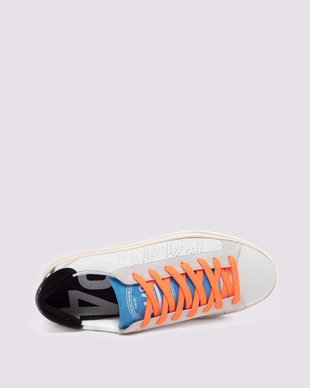 P448 Jack White/Neon Orange Sconto di tempo limitato