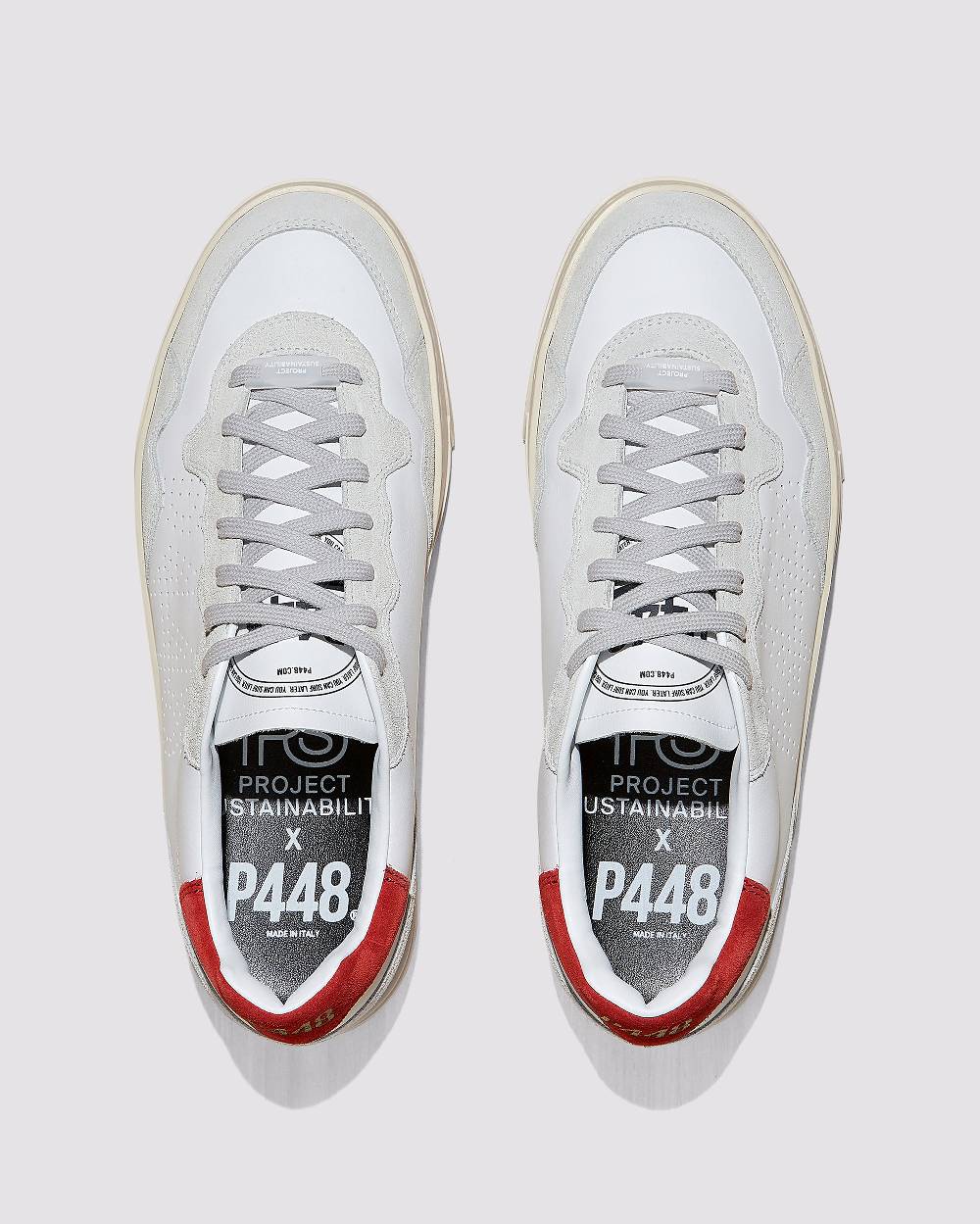 P448 Bali Recycled White/Red Fornitura limitata