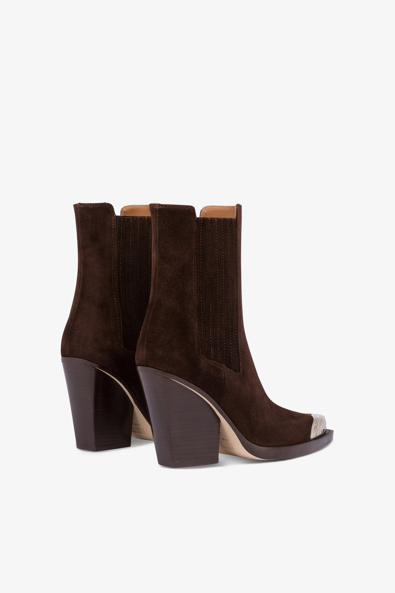 Paris Texas DALLAS EMBELLISHED TOE ANKLE BOOT Sottocosto
