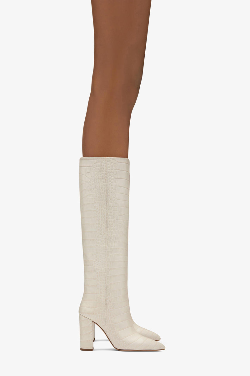 Paris Texas Block Heel Boot Sconto