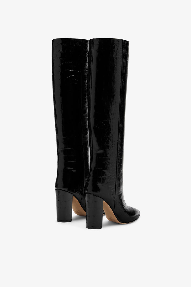 Paris Texas Block Heel Boot Spedizione Gratuita