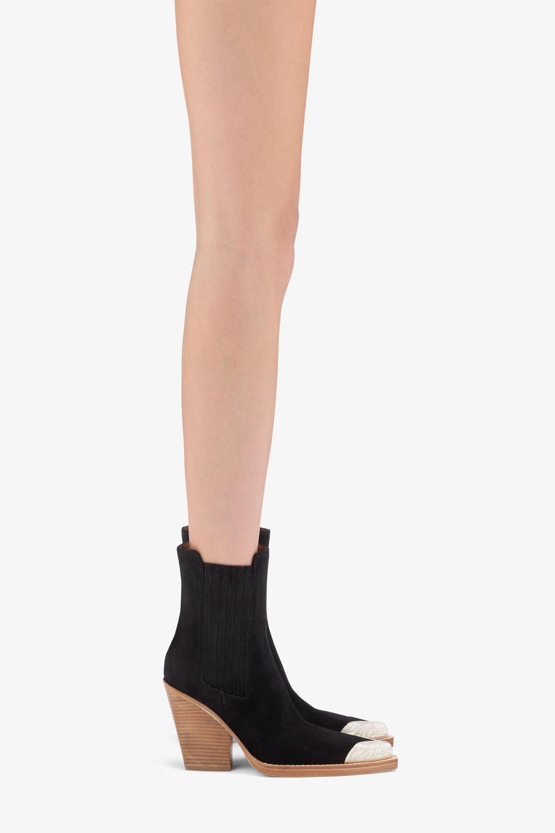 Paris Texas DALLAS EMBELLISHED TOE ANKLE BOOT Sottocosto
