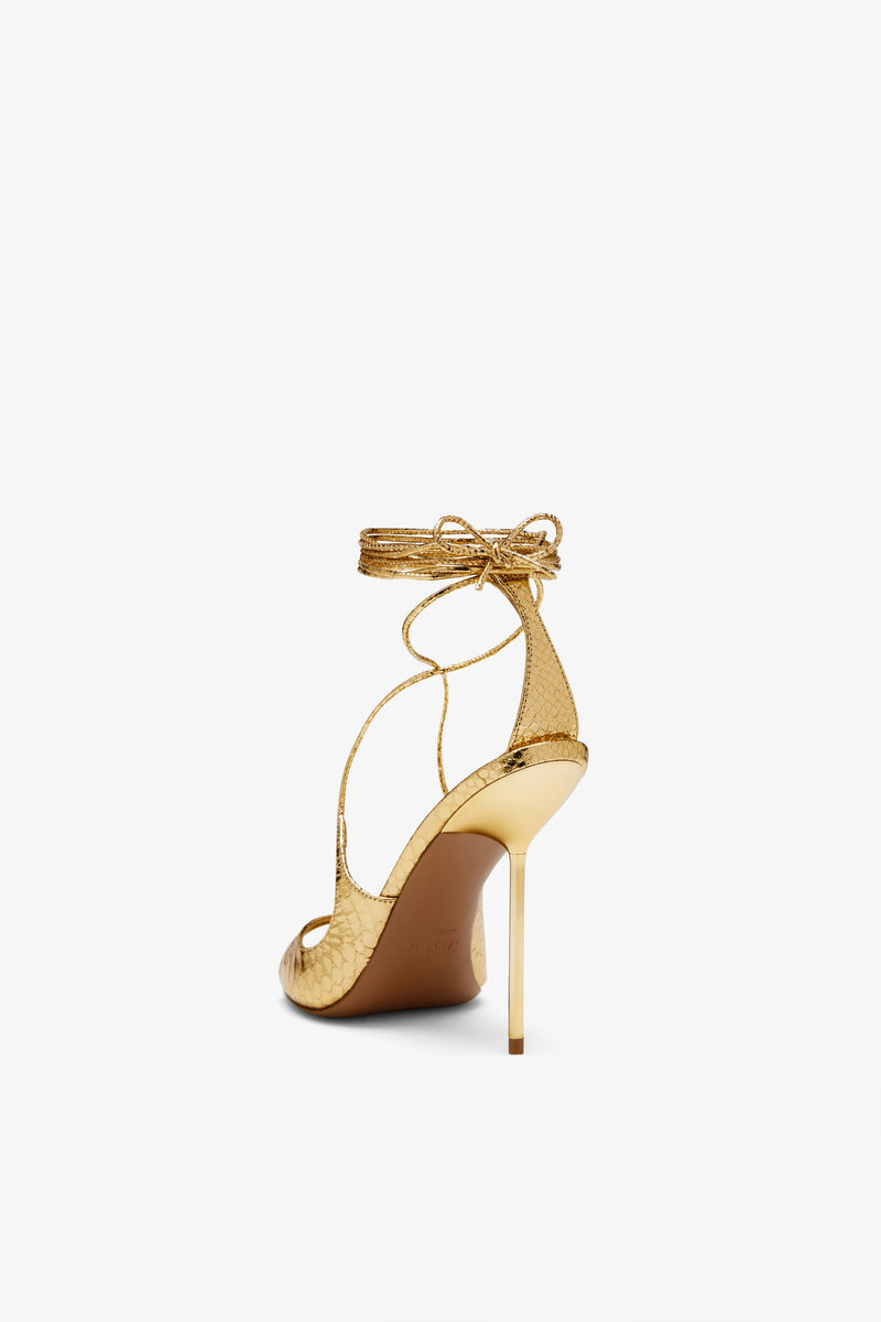 Paris Texas Loulou Lace Up Sandal Economico