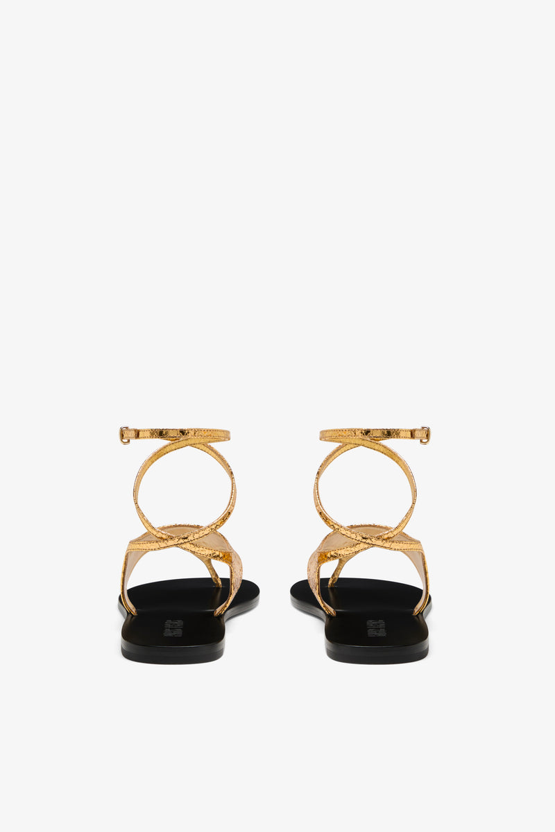 Paris Texas Amalfi Flat Sandal In Vendita