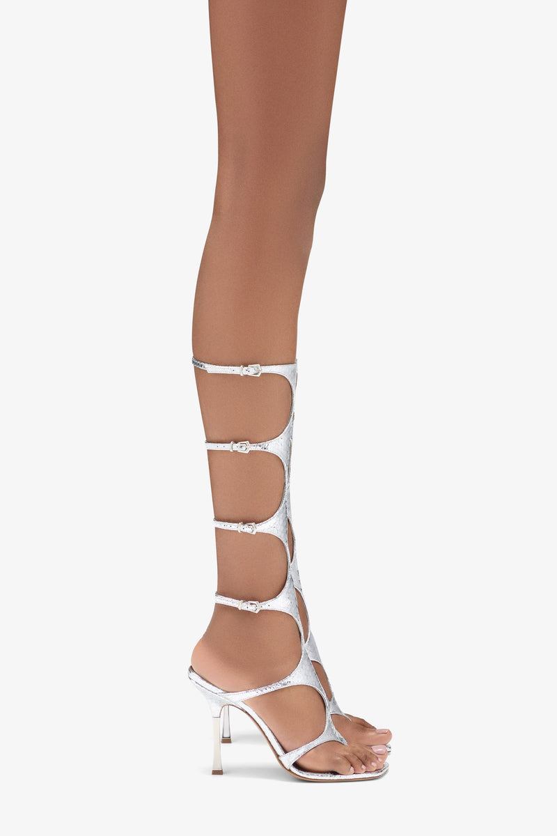 Paris Texas Uma Knee High Sandal Vendita Economica
