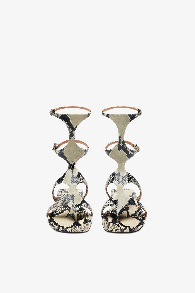 Paris Texas Uma Flat Sandal In Linea