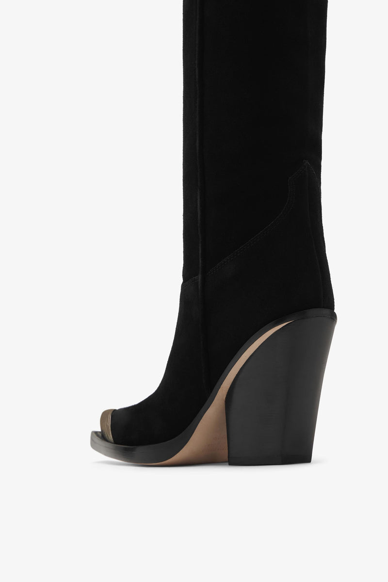Paris Texas El Dorado Embellished Toe Boot Negozio
