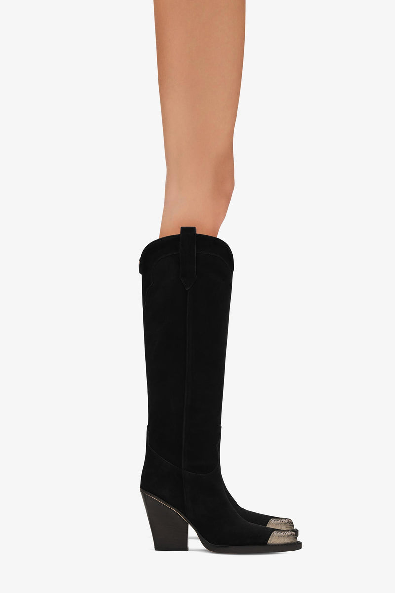 Paris Texas El Dorado Embellished Toe Boot Negozio