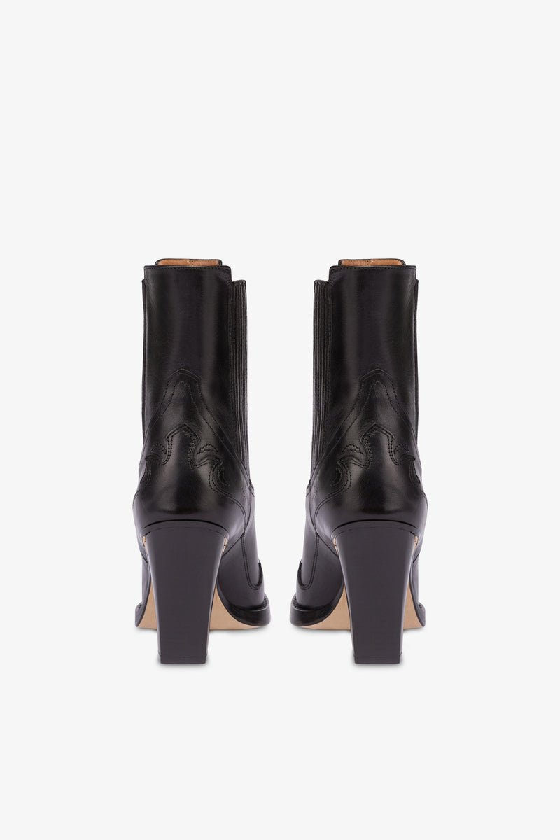 Paris Texas DALLAS EMBROIDERED ANKLE BOOT 100 Negozio
