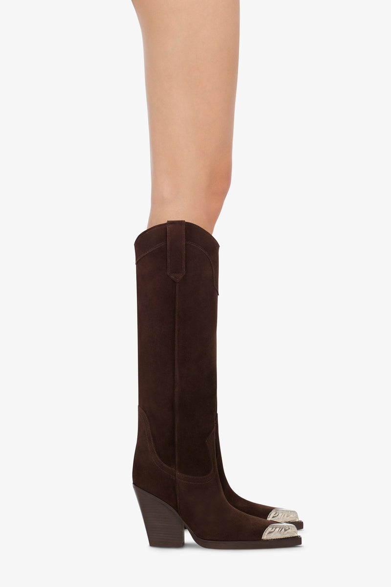 Paris Texas EL DORADO EMBELLISHED TOE BOOT Nuova