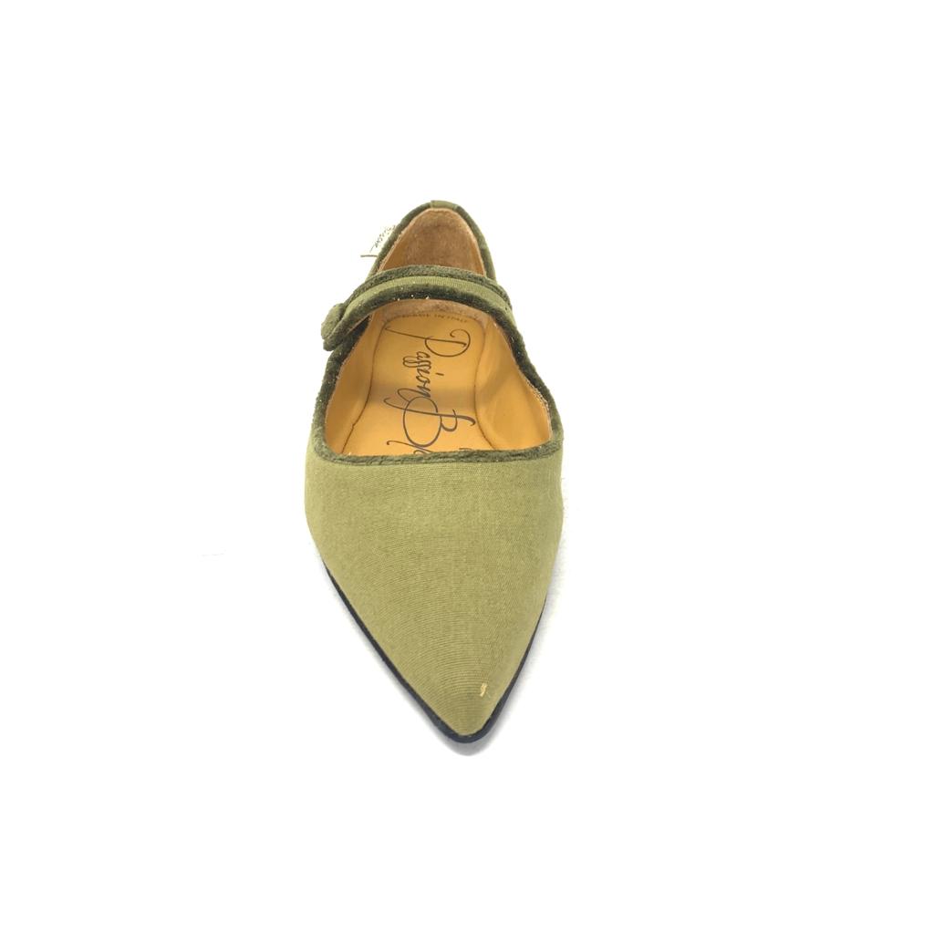 Passion Blanche Sophia Canvas Verde Militare Online