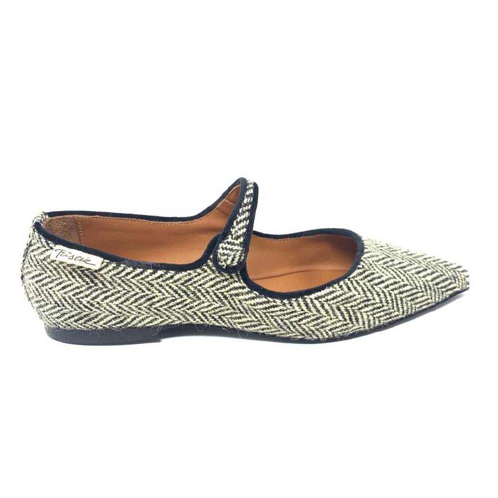 Passion Blanche Sophia Tweed in Lana Bianco-Nera