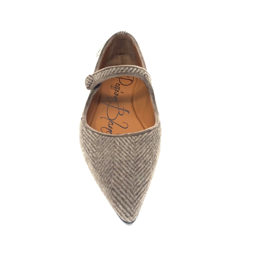 Passion Blanche Sophia Tweed Lana Tortora Consegna Veloce