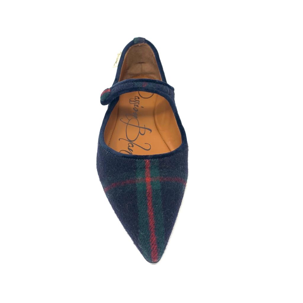 Passion Blanche Sophia Lana Tartan Blu Promozione Limitata