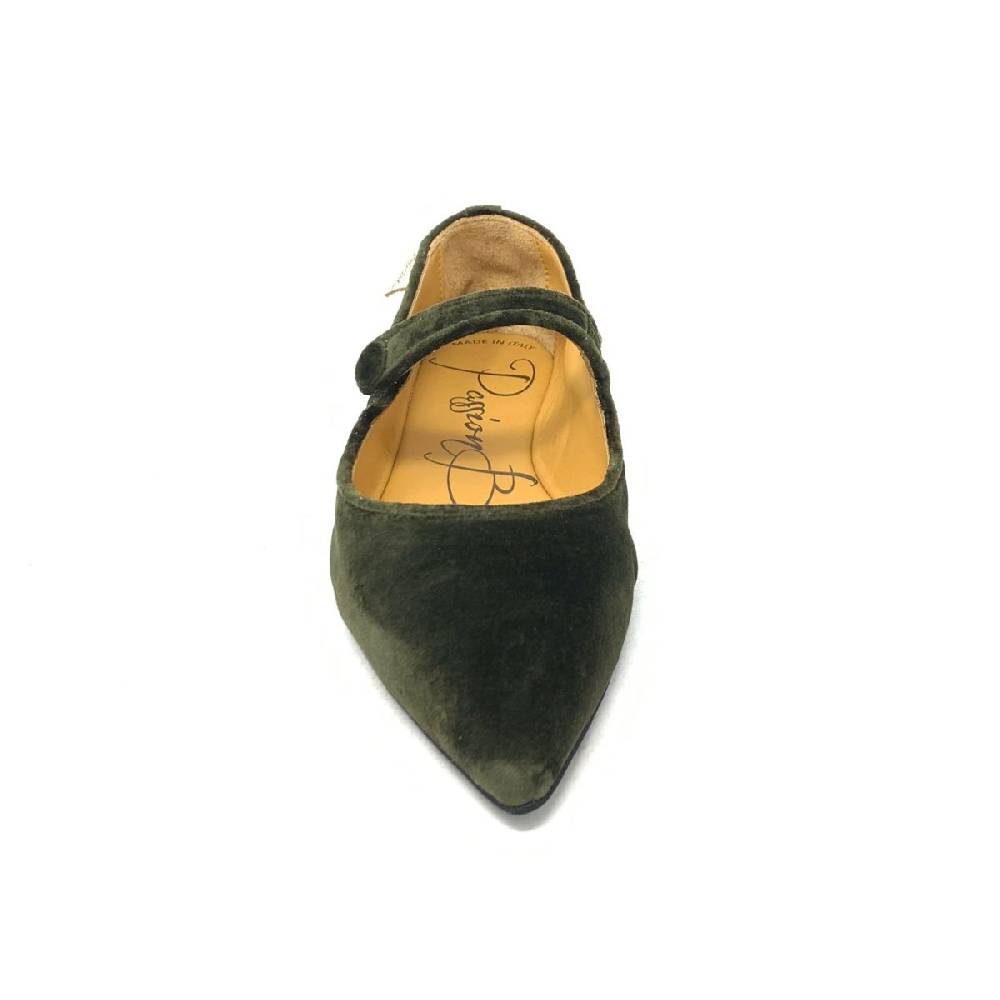 Passion Blanche Sophia Velluto Verde Militare Offerte