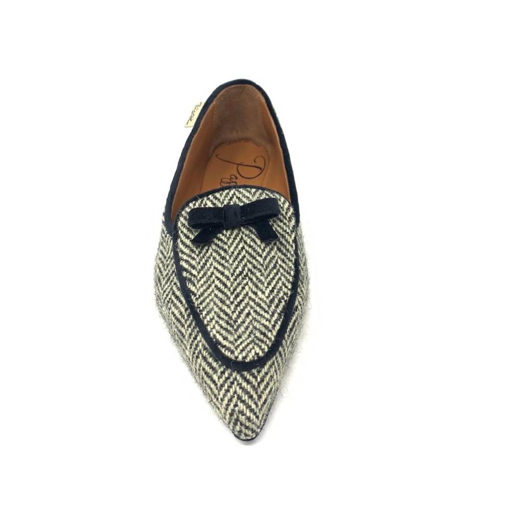 Passion Blanche Grace Tweed Lana Bianca-Nera Presa