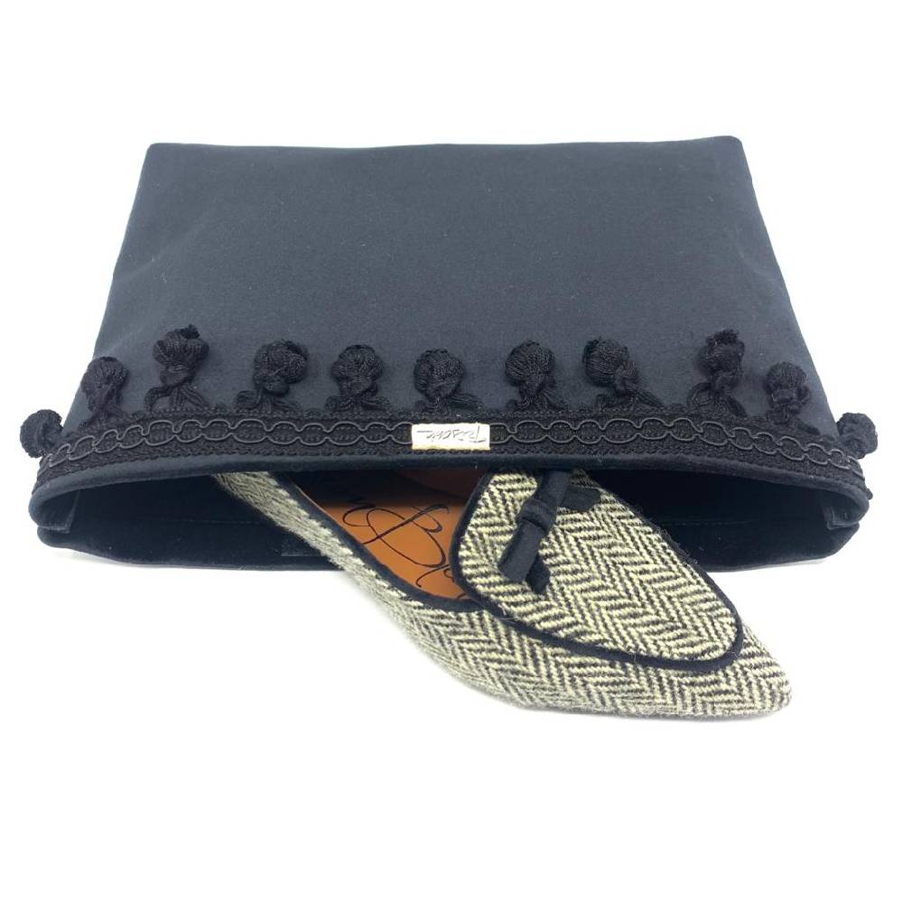 Passion Blanche Grace Tweed Lana Bianca-Nera Presa