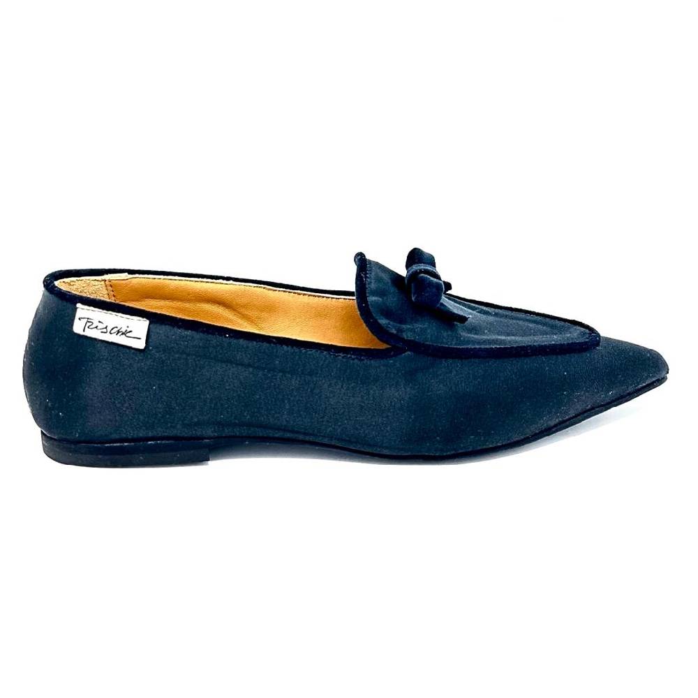 Passion Blanche Grace Raso Nero Profilo Velluto Nero Promozione