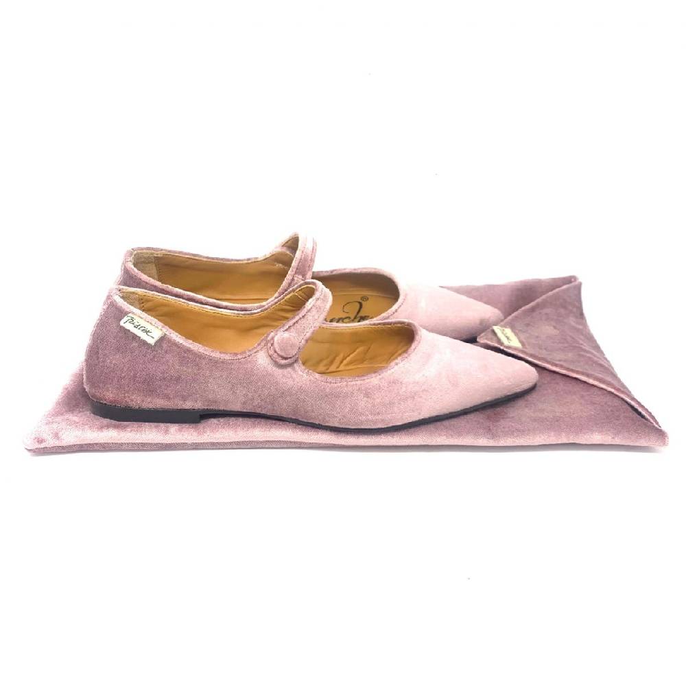 Passion Blanche Sophia velluto rosa Vendite Flash