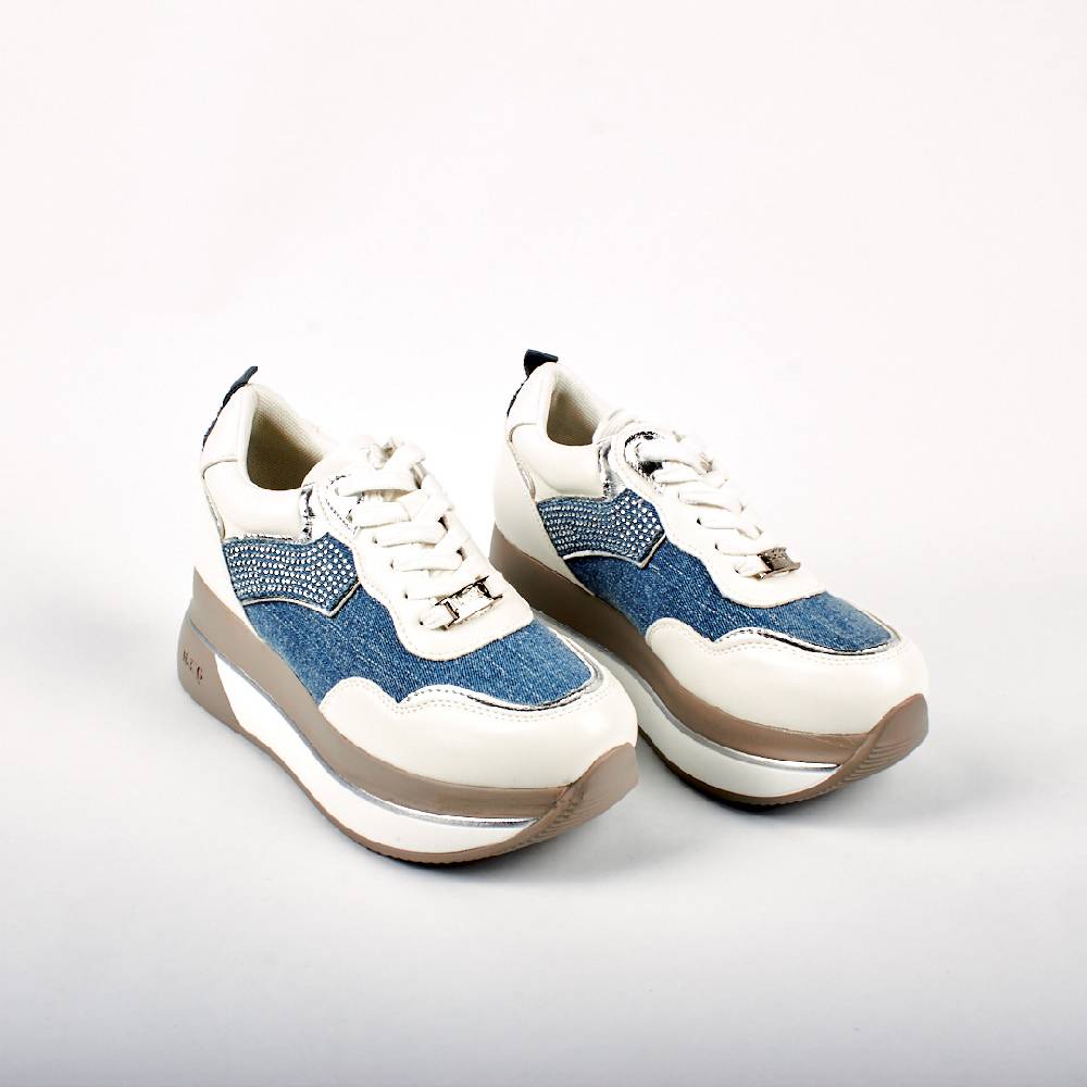 Pierfrancesco Vincenti E551 Bianco/Denim Italia
