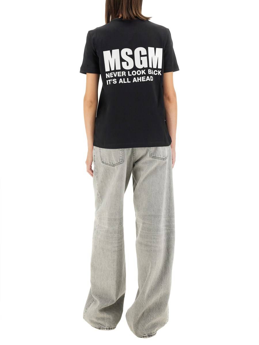 MSGM T-SHIRT CON LOGO Hotsell
