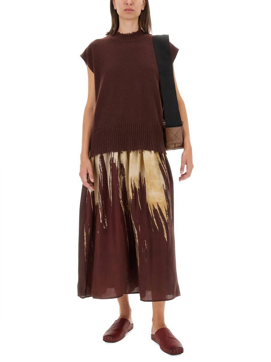UMA WANG TOP SLV IN CASHMERE In Saldo