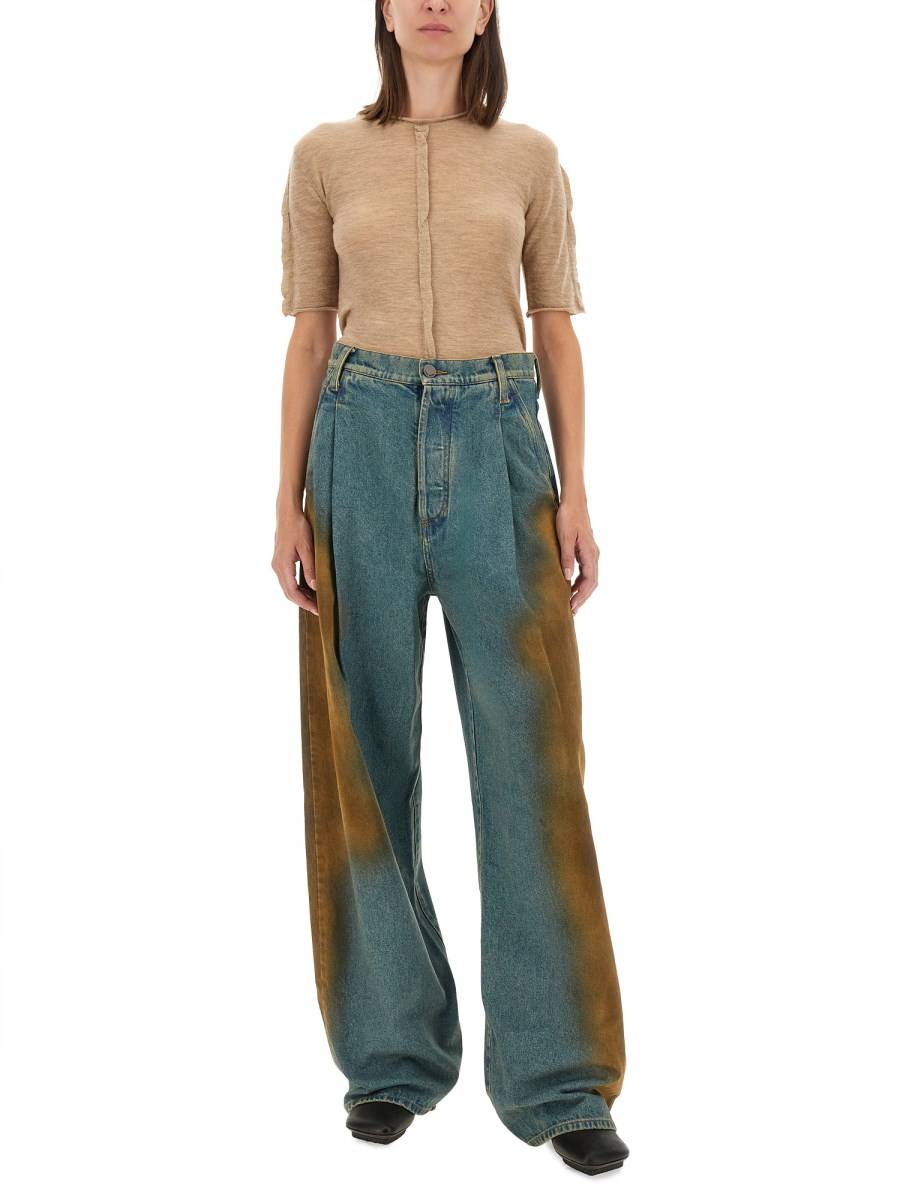 UMA WANG T-SHIRT IN CASHMERE Moda