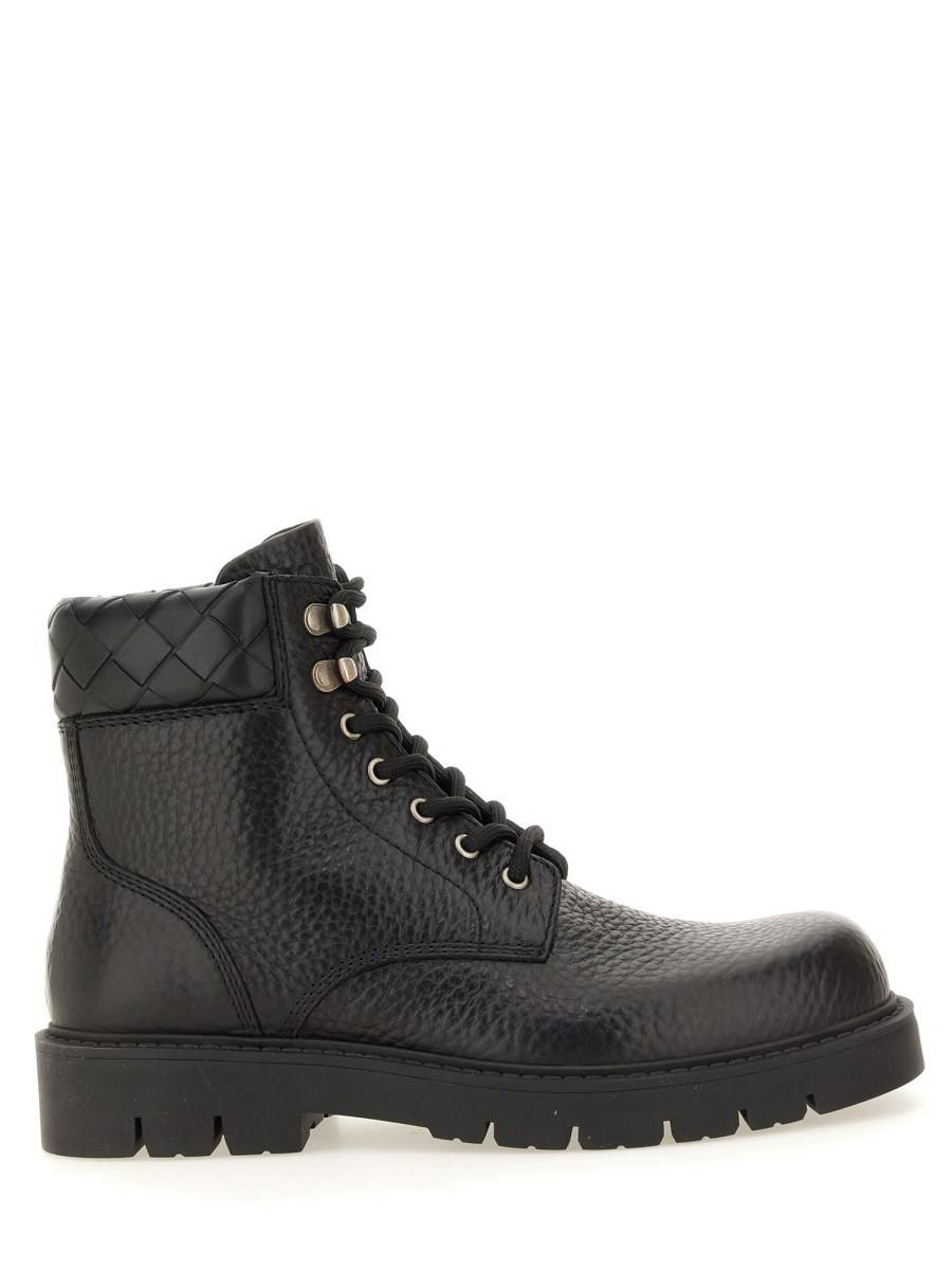 BOTTEGA VENETA STIVALE STRINGATA HADDOCK Qualità