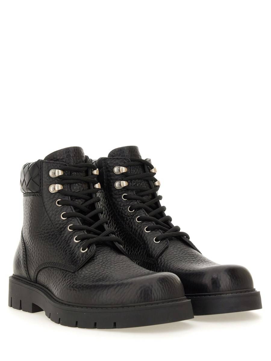 BOTTEGA VENETA STIVALE STRINGATA HADDOCK Qualità