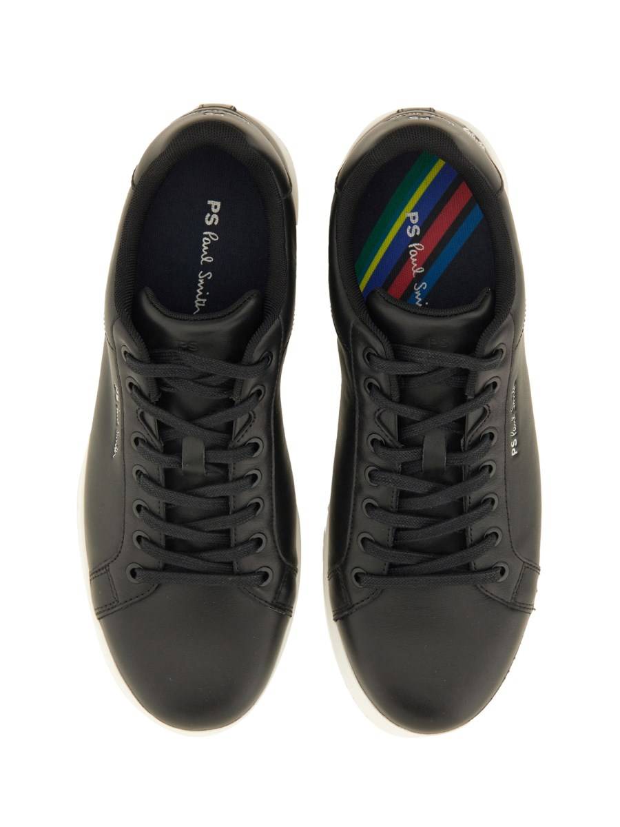 PS BY PAUL SMITH SNEAKER IN PELLE CON LOGO Sconto