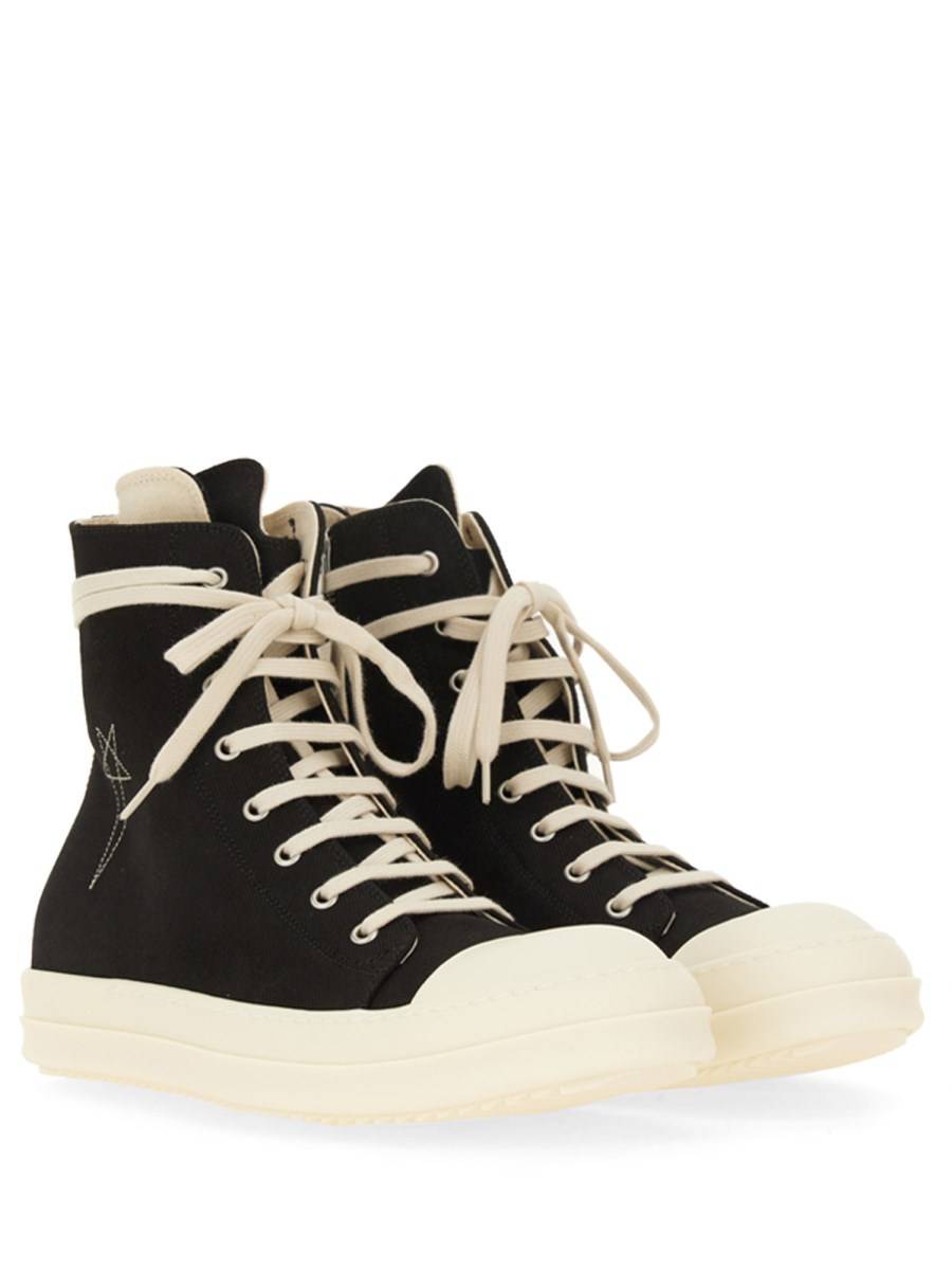 RICK OWENS DRKSHDW SNEAKER ALTA IN DENIM DI COTONE Online